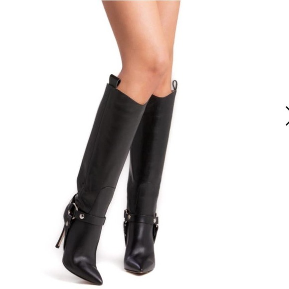 Beautiisoles by Robyn Shreiber Phoebe Black Boot Size 10 - Picture 2 of 16